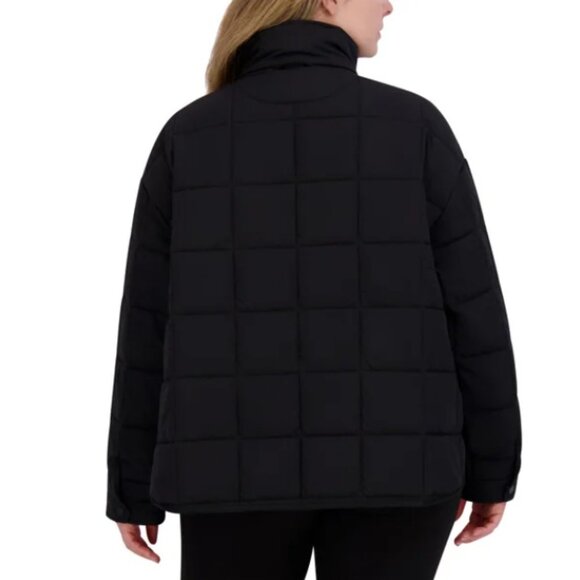 NWT Roxy Women's Quilted Jacket, Black - Picture 10 of 11